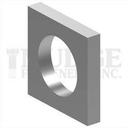 357100350390PN 1" X 3-1/2 X .390" THICK SQUARE PLATE WASHER, PLAIN